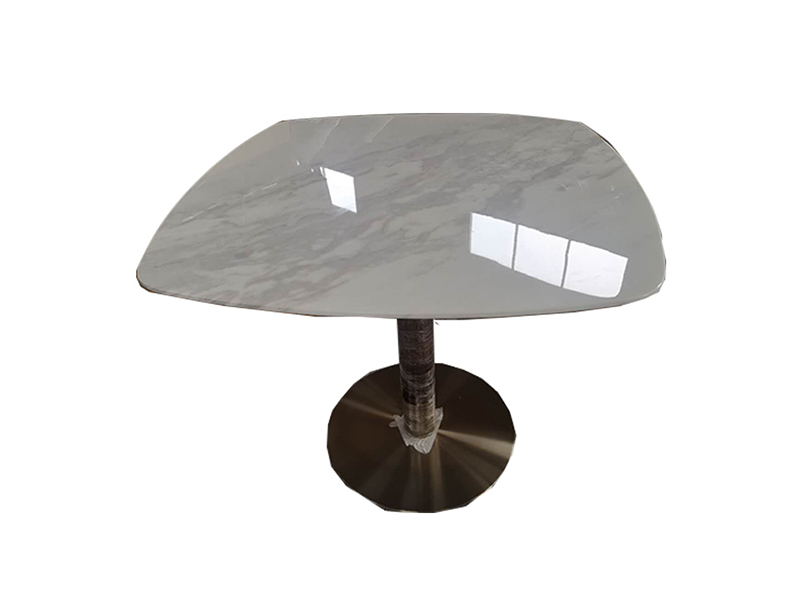 Gold Legs Dining Table Set 4 Seater