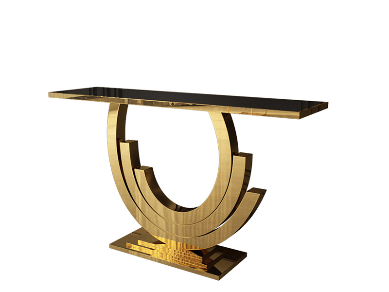 Stainless Steel Chinese Console Table Wrought Iron Console Table