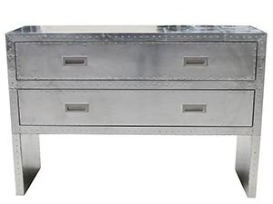 4 Drawers Aluminium Chest