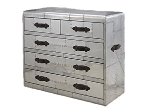 Aluminum Four Drawers Chest