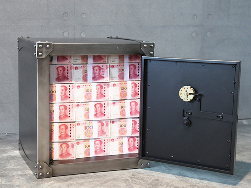 Industrial Vintage Nightstand Bedside Table With Storage Cabinet