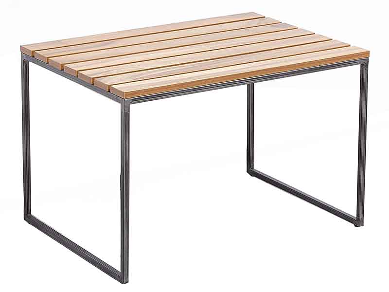 Industrial Leg Solid Wood Side Cabinet