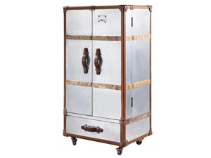 Aviator Mayfair Wine Cabinet with Wheels