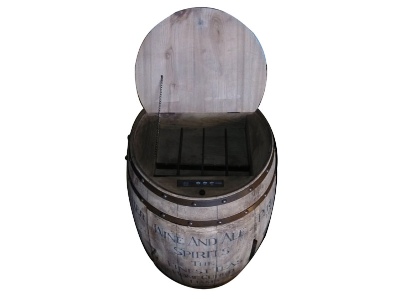 Vintage Oak Wine Barrel Furniture