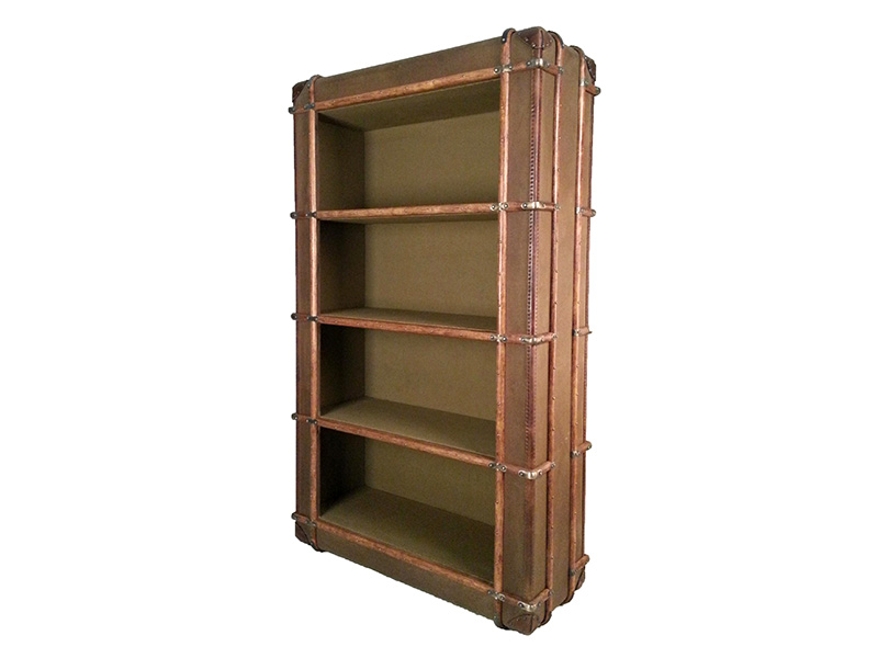Vintage Green Canvas Single Shelving