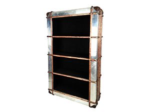 Vintage Jet Silver Single Shelving
