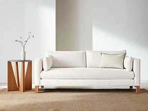 Fabric Sectional Couch Sofa;linen sofa;Living Room Sofa