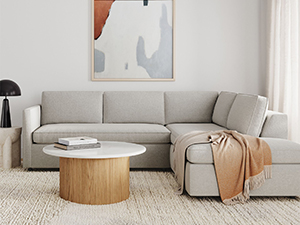 Sectional Couch Sofa Fabic Sofa Living Room Sofa