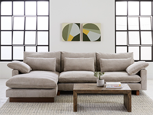 Fabric Sofa Sectional Couch Sofa Living Room Sofa