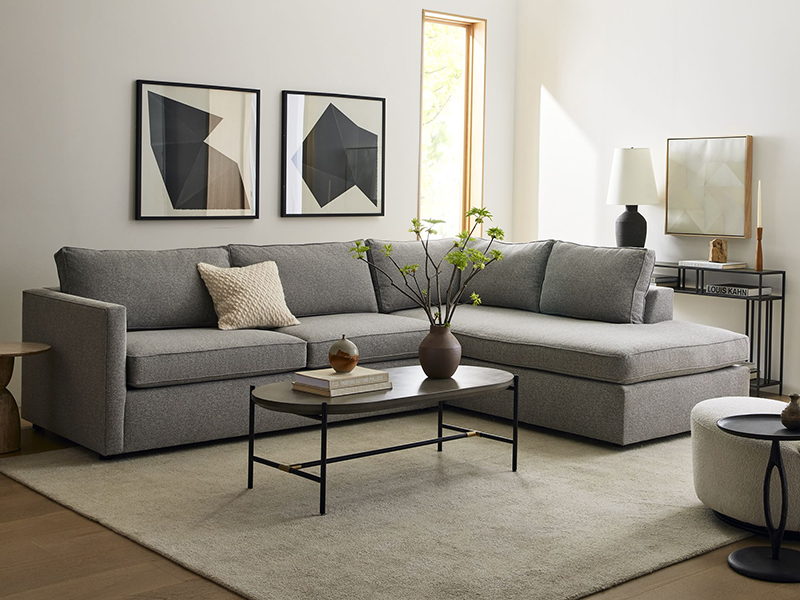 Sectional Couch Sofa Fabic Sofa Living Room Sofa