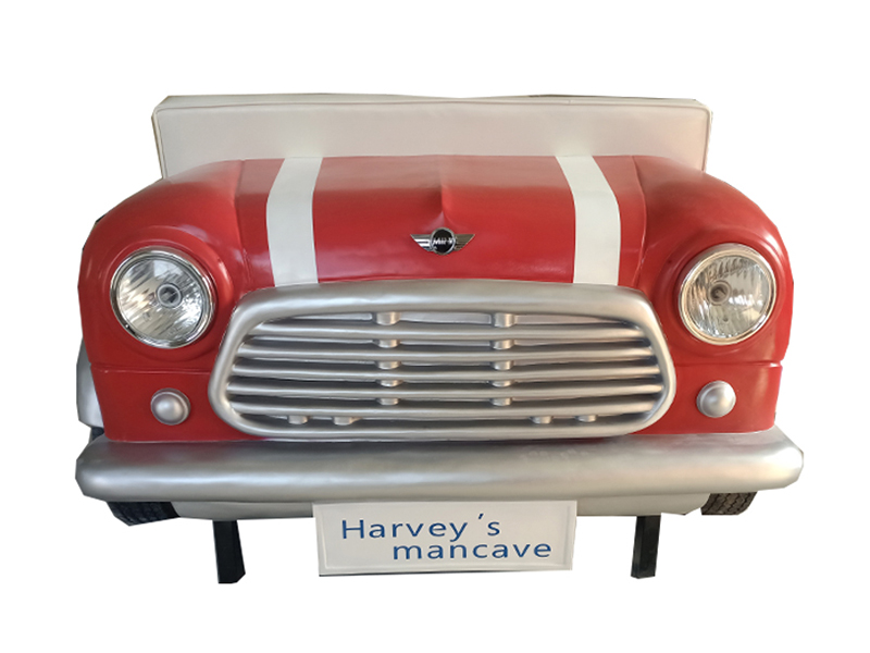 Industrial Bench Metal Car Sofa