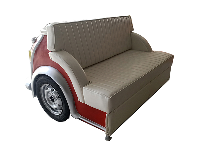 Red Black Race Car Sofa