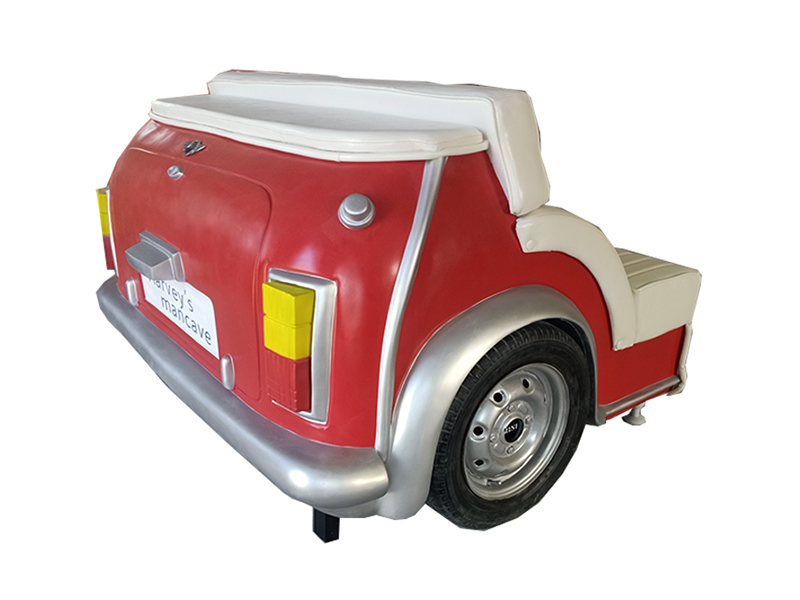 Red Black Race Car Sofa