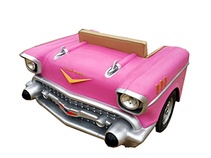Vintage Classic Car Shaped Sofa