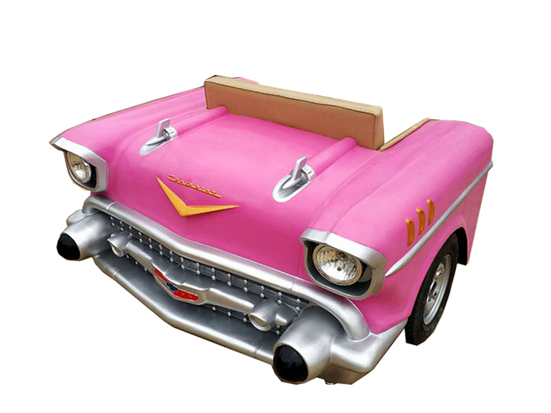 Vintage Classic Car Shaped Sofa