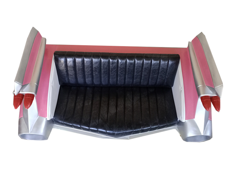 Vintage Industrial Automobile Bar Couches