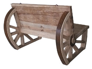 Industrial Solid Wood Bench Sofa