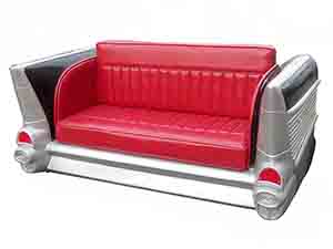 New Design Leather Sofa in Car Model