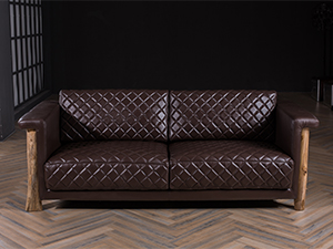 Real Leather Sofa