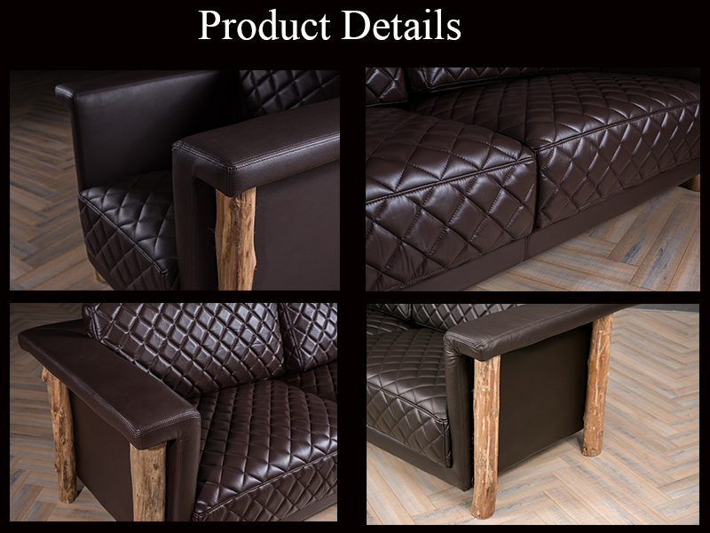 Real Leather Sofa