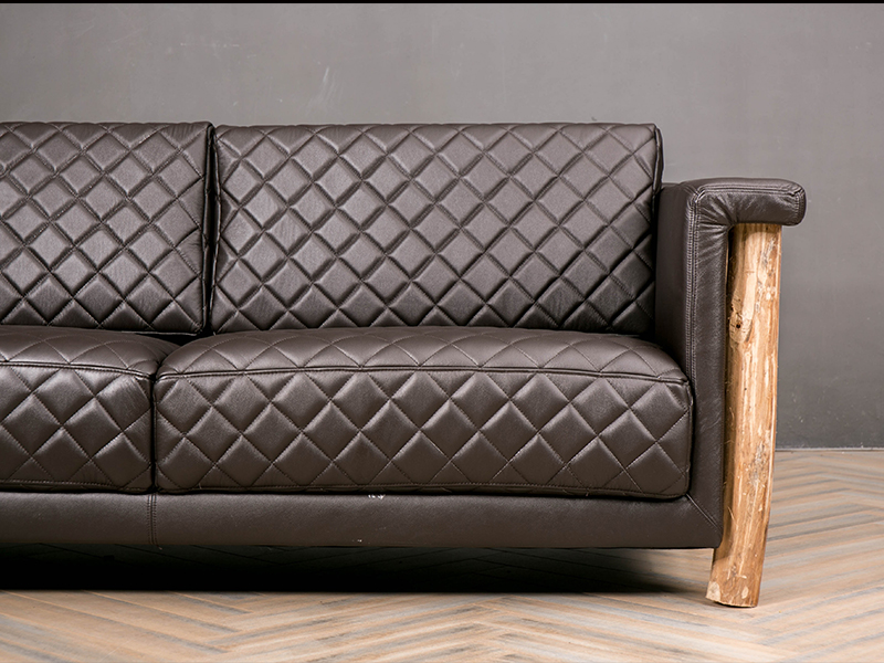 Real Leather Sofa