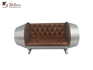 Leather Aviator Sofa