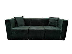 Black Fabric Living Room Sofa Sets Luxury Antique