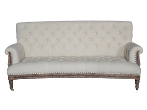 Architecture Back 3Seater Sofa with Casters