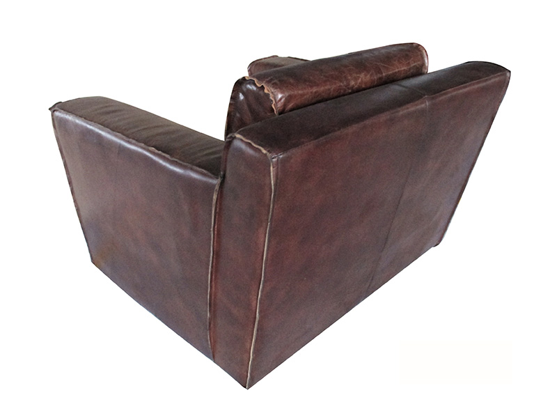 Best Tan Leather Living Room Antique Sofa Chair