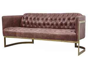 Buttoned Back and Seat Sofa
