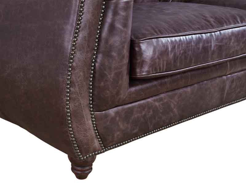 Chesterfield Antique Leather Sofa