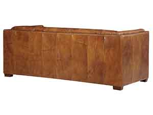 Cigar Tan Leather Sofa 