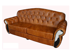 Genuine Leather Sofa Couch