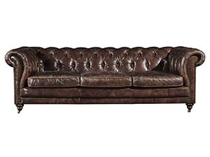 Tufted Back Chesterfield Sofa 3S