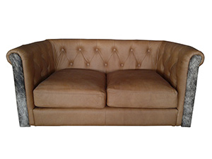 Brown Leather Couch
