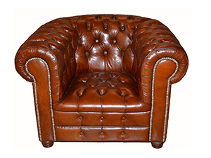 Leather Chesterfield Sofa