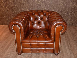 Tufting Leather Sofa