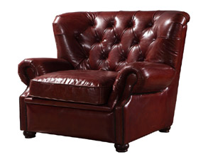 Wing Back Chesterfield Sofa Chair