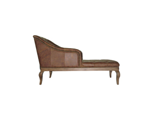 Retro Hotel Lounge Living Room Leisure Royal Chair Leather/Fabric With Armrest And Pillow