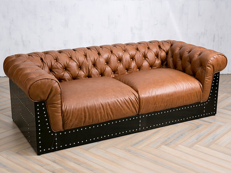 Real Leather Sofa