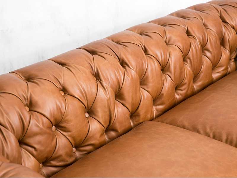 Real Leather Sofa