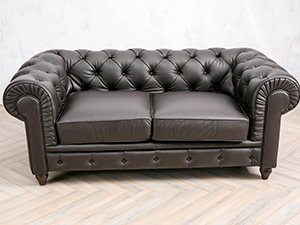 Leather Chesterfield Sofa