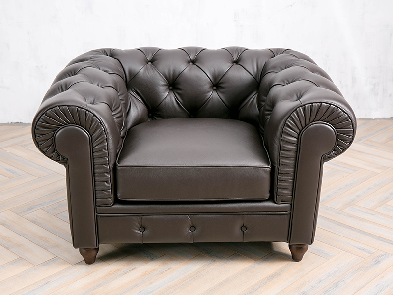 Leather Chesterfield Sofa