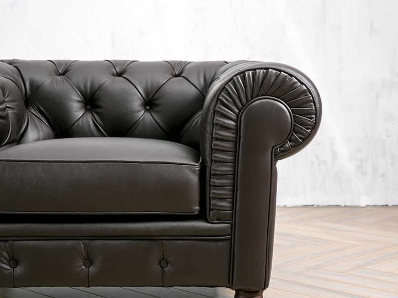 Leather Chesterfield Sofa