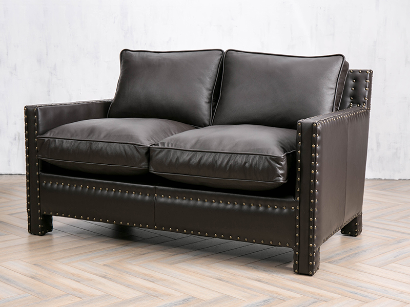 Custom Leather Sofa