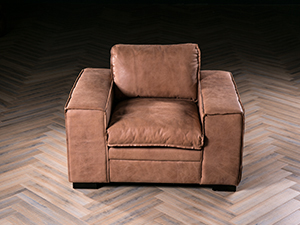 European Leather Sofa