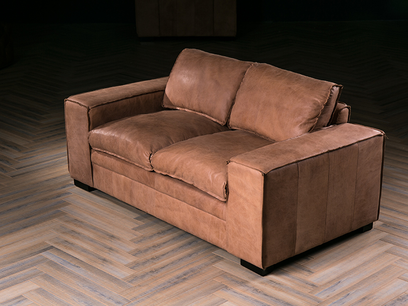 European Leather Sofa