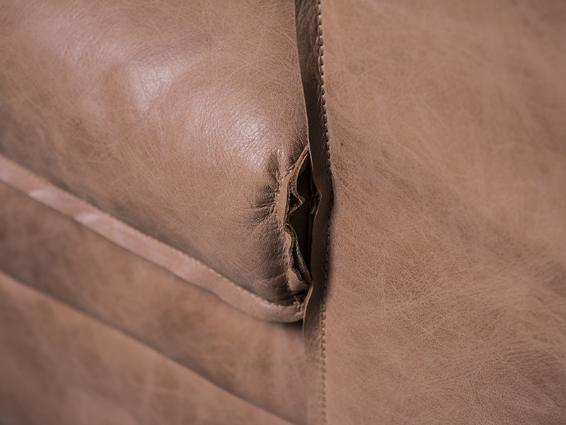 European Leather Sofa