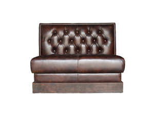 Cheap Leather Restaurant Booth