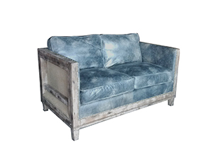 Leather Seat And Deconstructed Sofa